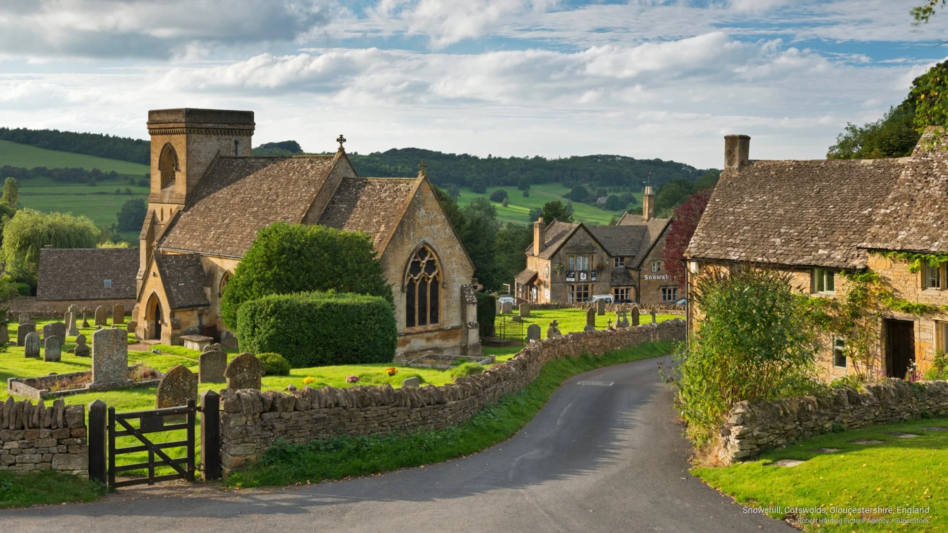 Snowshill village