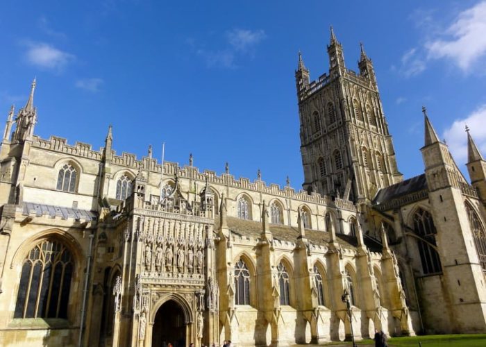 Gloucester Cathedral in the sun