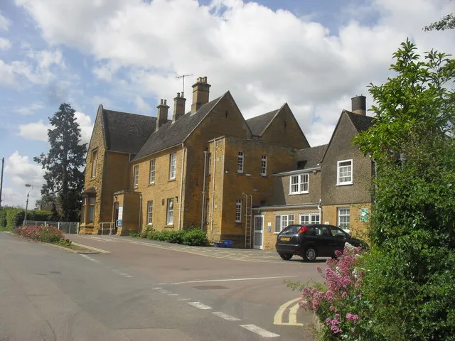 The former Moreton-in-Marsh hospital, used as the setting for Father Brown's study, kitchen and police station